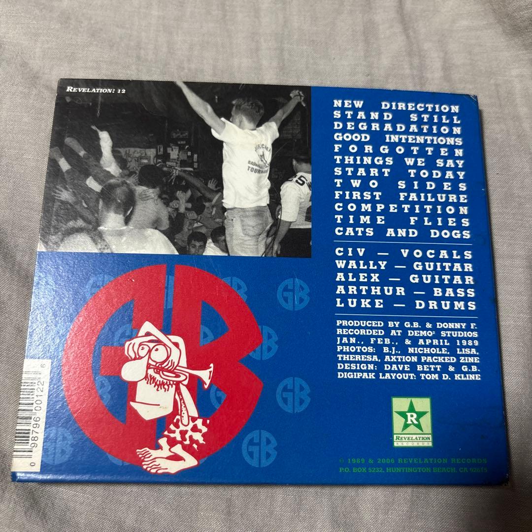 Gorilla Biscuits 1st Album Japan CD Supervised by Disk Union, Used | Japansoundstore