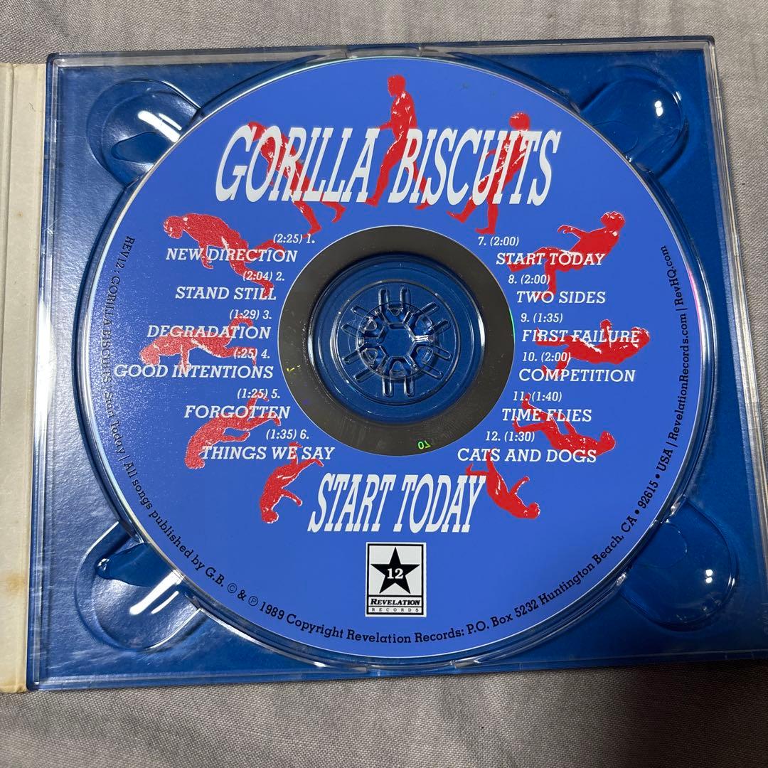 Gorilla Biscuits 1st Album Japan CD Supervised by Disk Union, Used | Japansoundstore