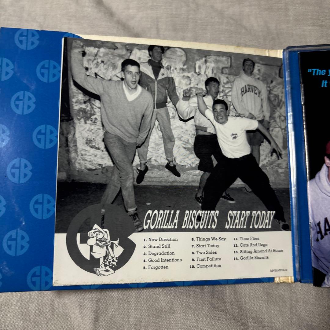 Gorilla Biscuits 1st Album Japan CD Supervised by Disk Union, Used | Japansoundstore