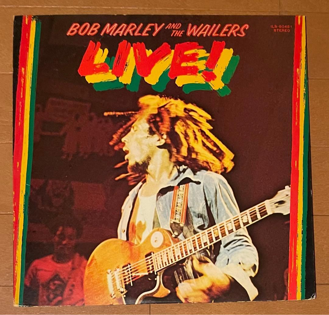 Bob Marley & The Wailers Live! LP Japan Pressing Vinyl Record ILS-80451