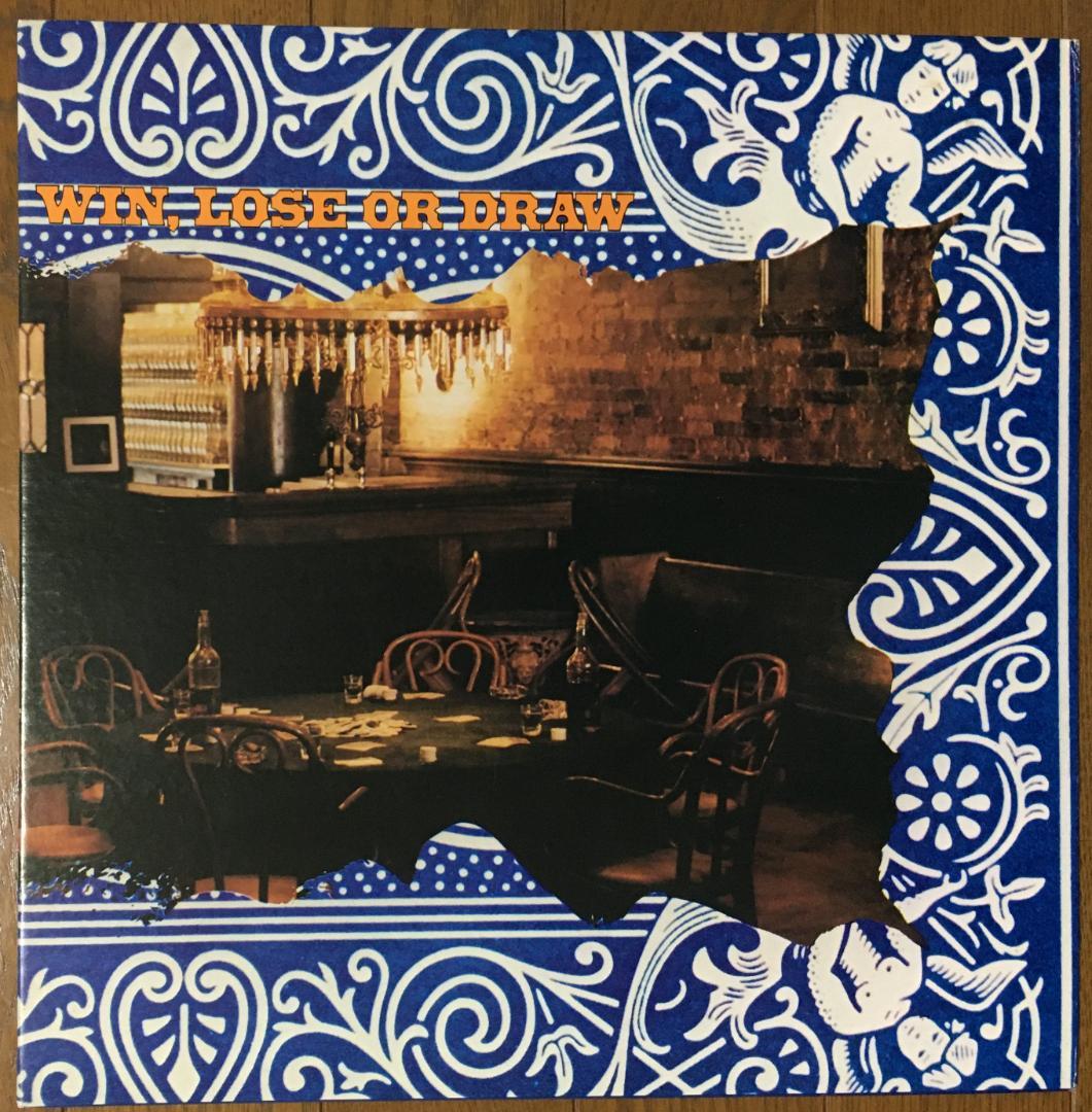 The Allman Brothers Band Win, Lose or Draw LP Vinyl 1975 Japan Gatefold Insert