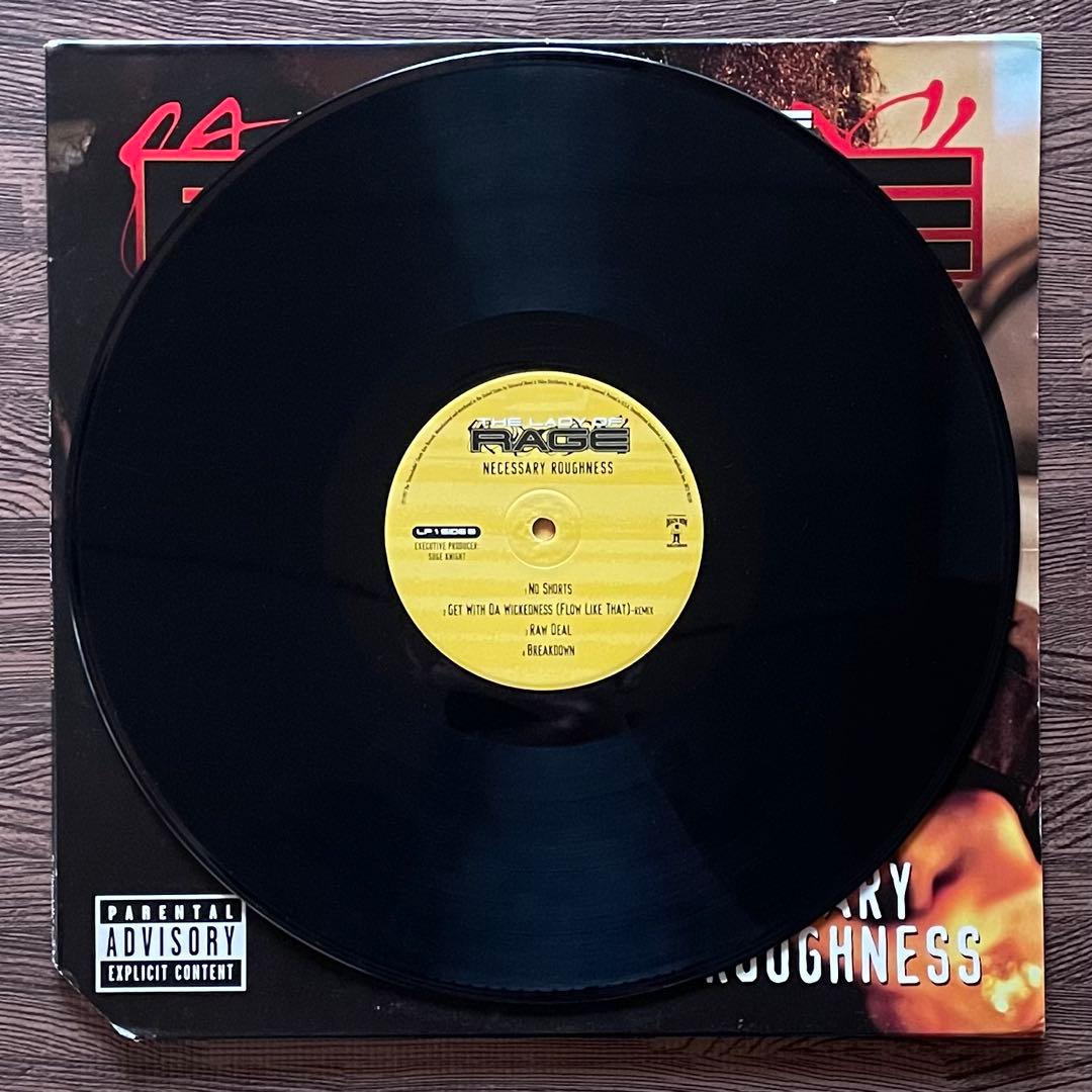 The Lady Of Rage - Necessary Roughness 2LP Vinyl Hip Hop Death Row Records