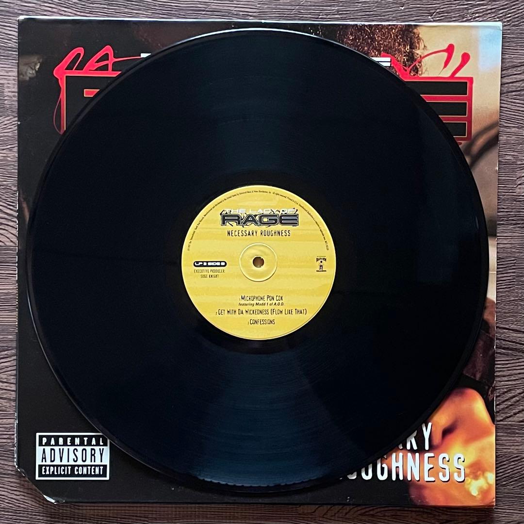 The Lady Of Rage - Necessary Roughness 2LP Vinyl Hip Hop Death Row Records