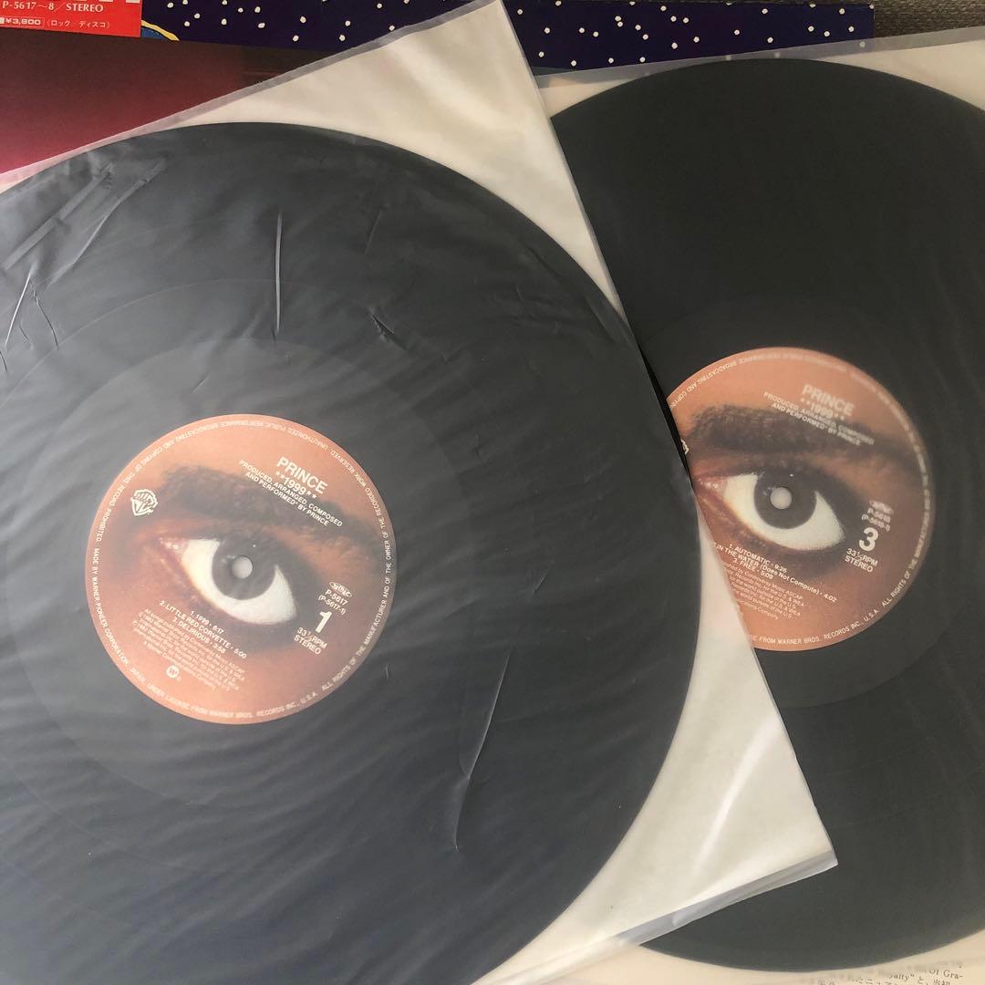 Prince 1999 LP Vinyl with Obi Japanese Domestic 2-Disc Album Record | Japansoundstore