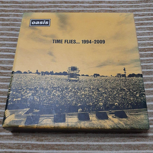 Oasis Time Flies 1994-2009 3CD+DVD Japan Limited Edition Bonus Tracks OBI