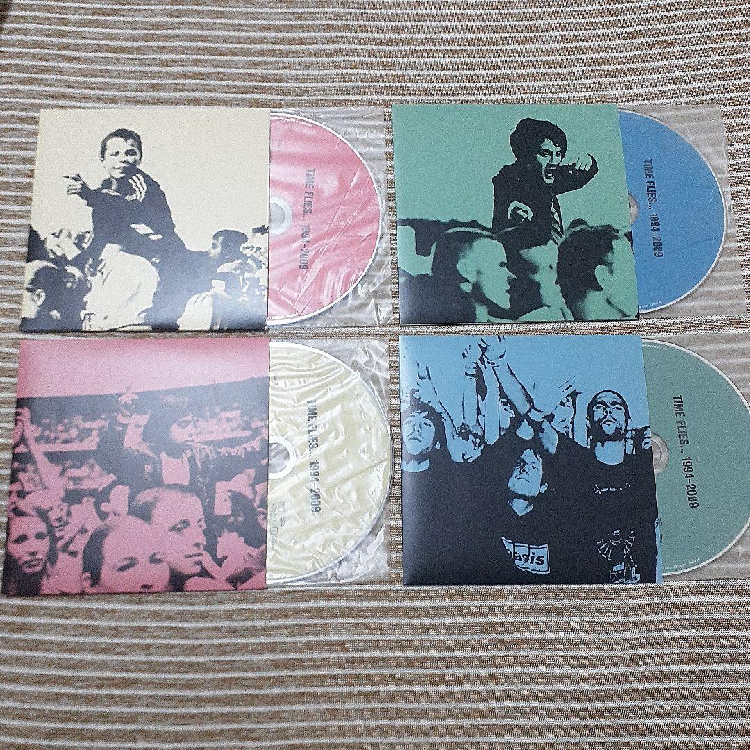 Oasis Time Flies 1994-2009 3CD+DVD Japan Limited Edition Bonus Tracks OBI