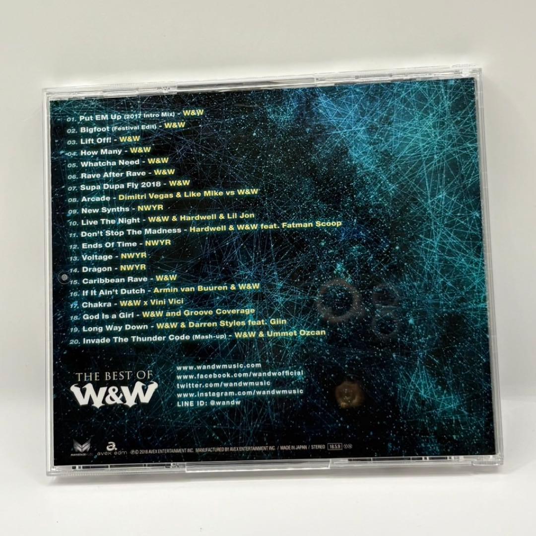 W&W The Best of W&W CD Japan Press with OBI Limited Edition 2018 Compilation