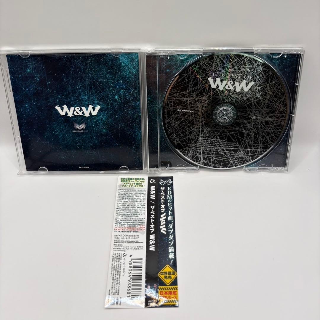 W&W The Best of W&W CD Japan Press with OBI Limited Edition 2018 Compilation
