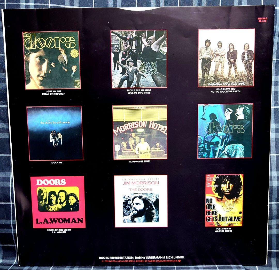 The Doors Greatest Hits Vinyl LP Japan P-10936E With Obi Jim Morrison