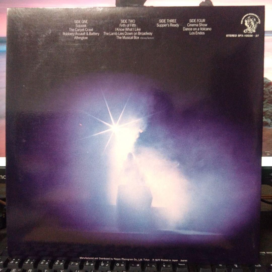 Genesis - Seconds Out - Japan 2LP Vinyl Live Album