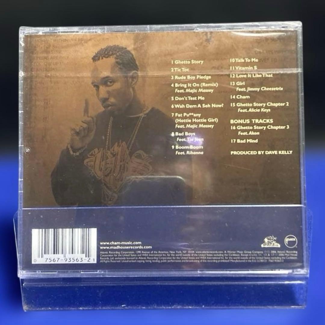 Cham - Ghetto Story CD Import, Dancehall Reggae, Dave Kelly Prod.