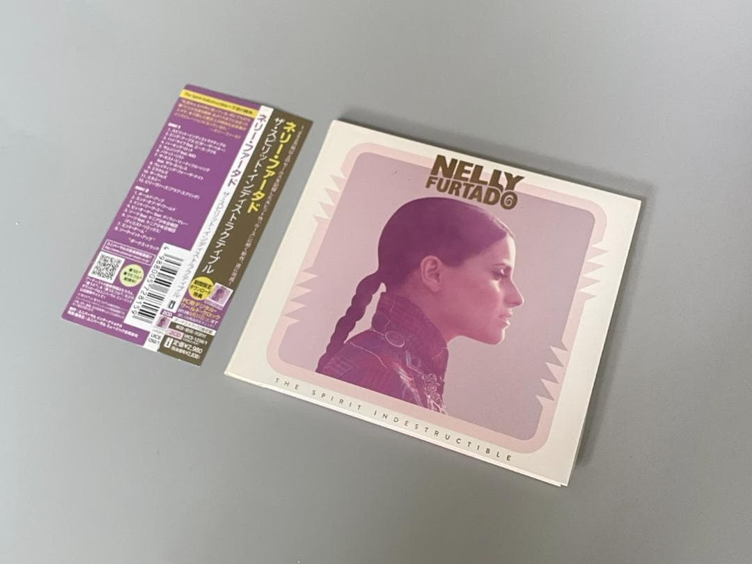 Nelly Furtado The Spirit Indestructible 2CD Japan Press Limited Mini LP Obi