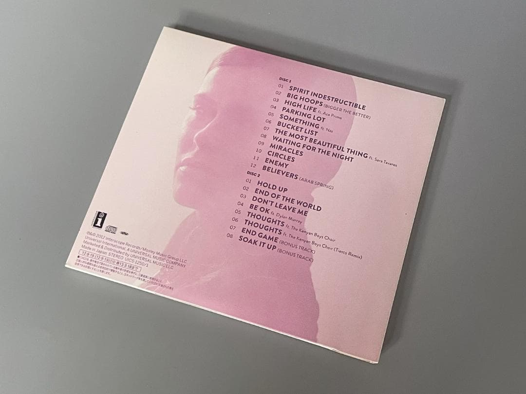 Nelly Furtado The Spirit Indestructible 2CD Japan Press Limited Mini LP Obi