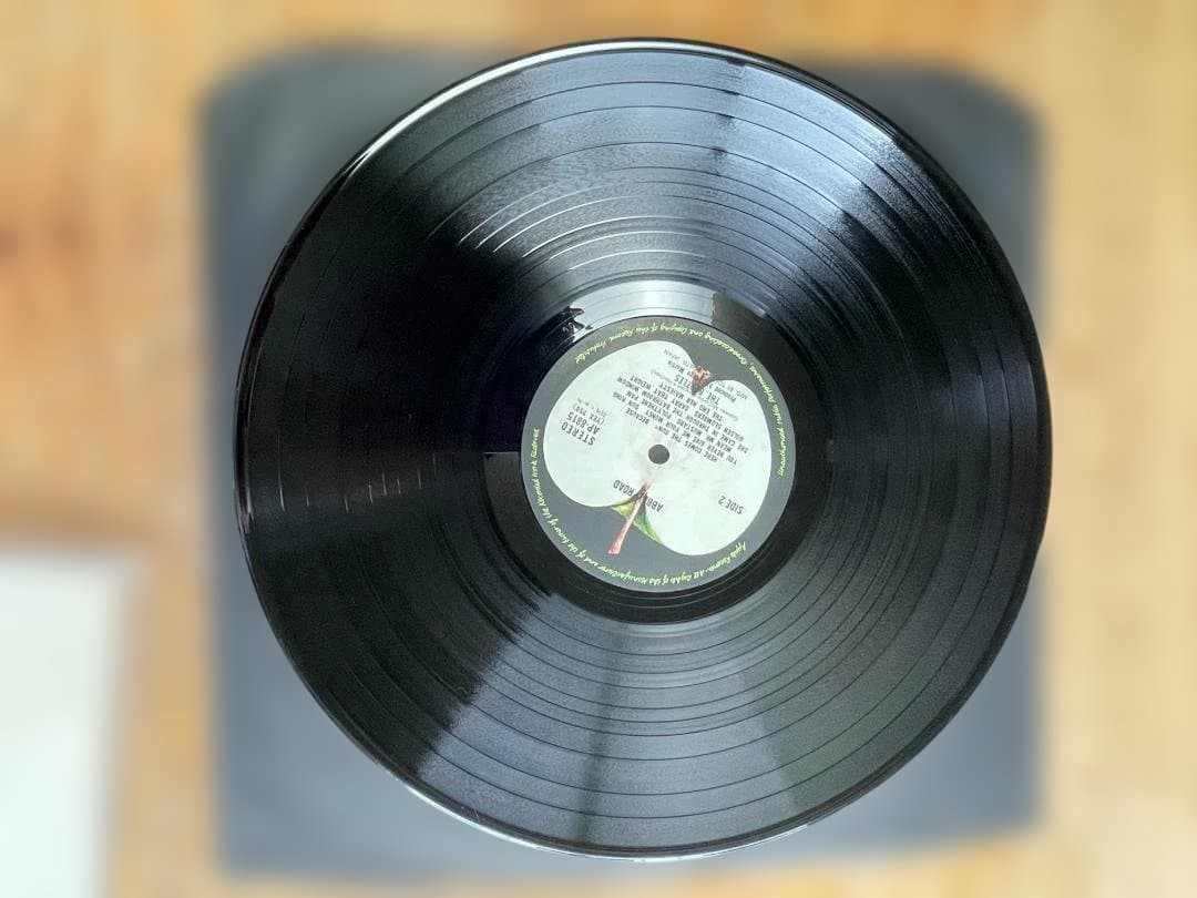 The Beatles Abbey Road Japan LP Vinyl Record Apple AP-8815 Obi Insert