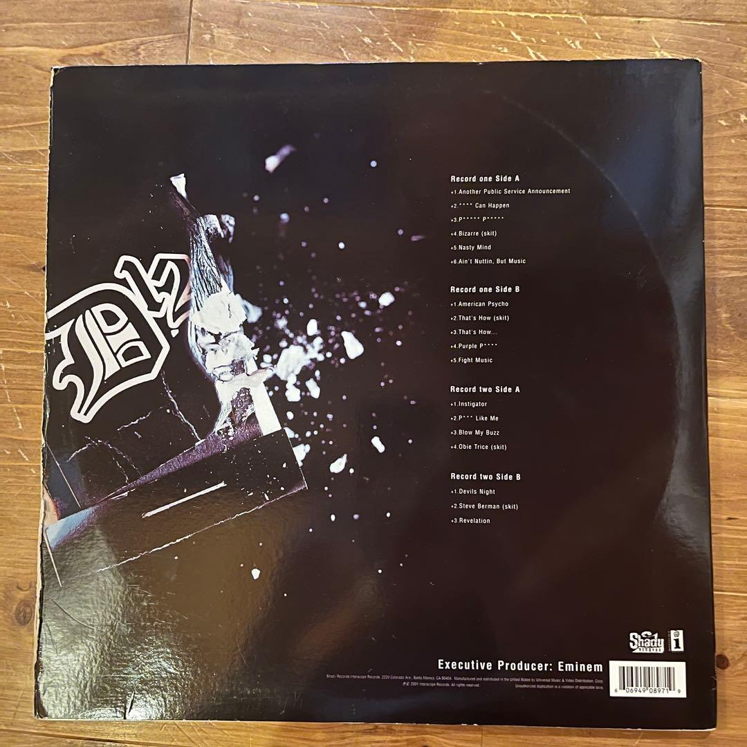 D12 Devil's Night 2LP Vinyl Record Eminem Executive Producer Hip Hop Shady