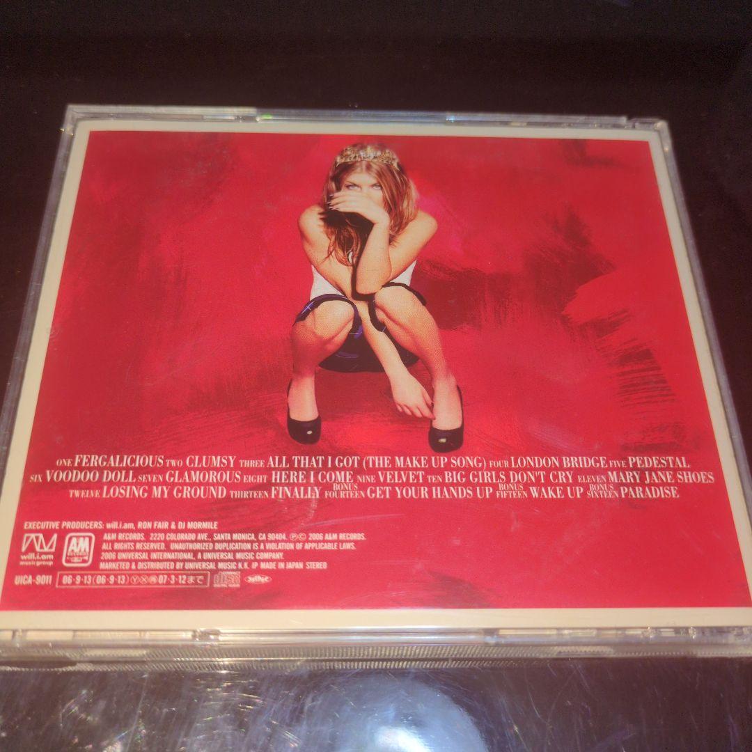Fergie The Dutchess CD Japan Press with OBI 2006 Pop Debut Album