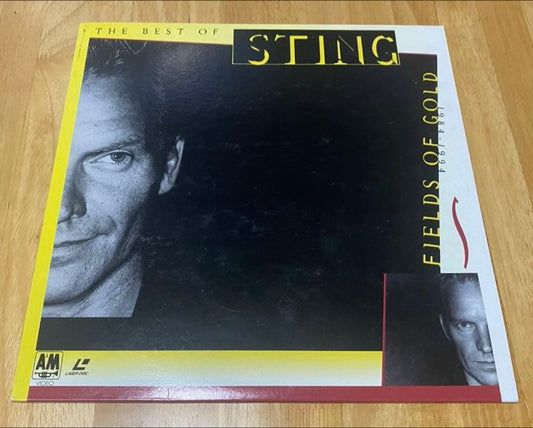 Sting - Fields Of Gold: The Best Of 1984-1994 LaserDisc (Japan, 1994, Music Vide