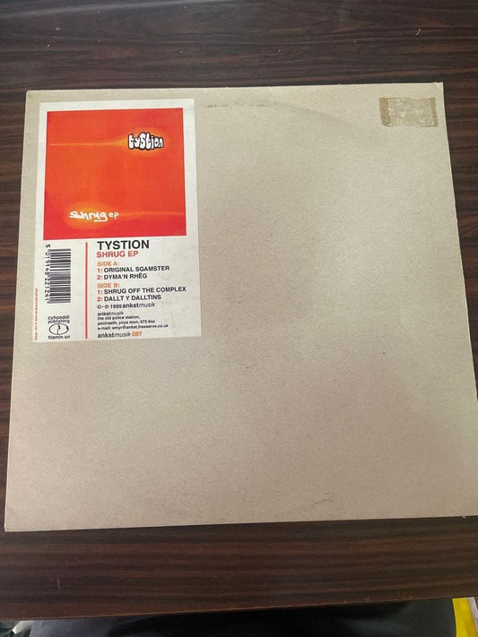 Tystion - Shrug EP 12-inch Vinyl Record Ankstmusik 087 1999 Indie Alternative