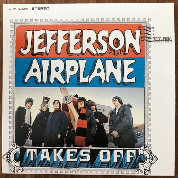 Jefferson Airplane Takes Off CD Paper Sleeve Japan Press with OBI 8 Bonus Tracks