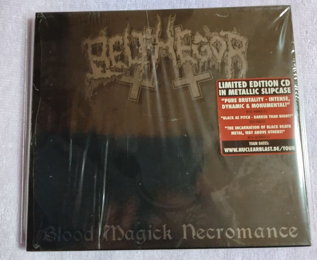 Belphegor Blood Magick Necromance Limited Edition Metallic Slipcase CD Import