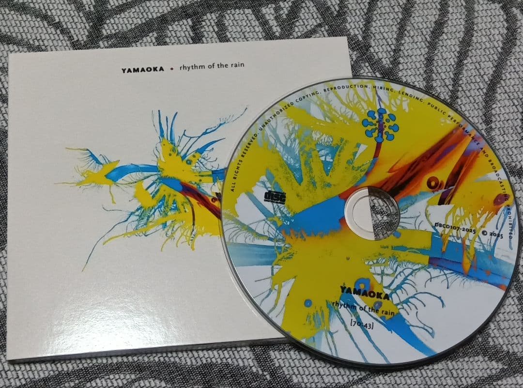 YAMAOKA - rhythm of the rain CD (2025) Electronic Ambient Japan Press