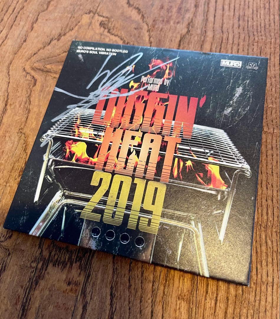 Muro - Diggin' Heat 2019 CD Japan Press Signed by Muro DJ Mix Limited Edition