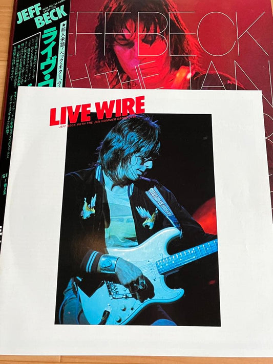 Jeff Beck - Live Wire LP 1977 Japan Pressing Epic 25-3P-60 Jazz Fusion Rock