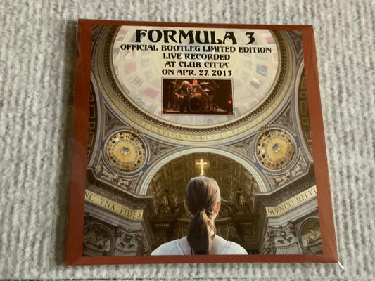 Formula 3 Live at Club Citta 2013 Progressive Rock CD Limited Ed | Japansoundstore