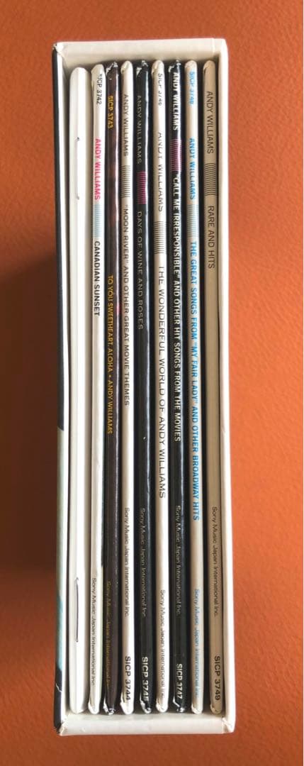 Andy Williams Album Collection 8CD Limited Japanese Paper Jkt | Japansoundstore