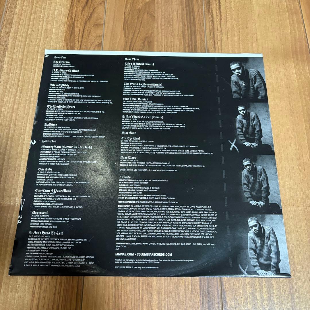 Nas - Illmatic 2LP 10th Anniversary Edition (2004) Vinyl Hip Hop Classic
