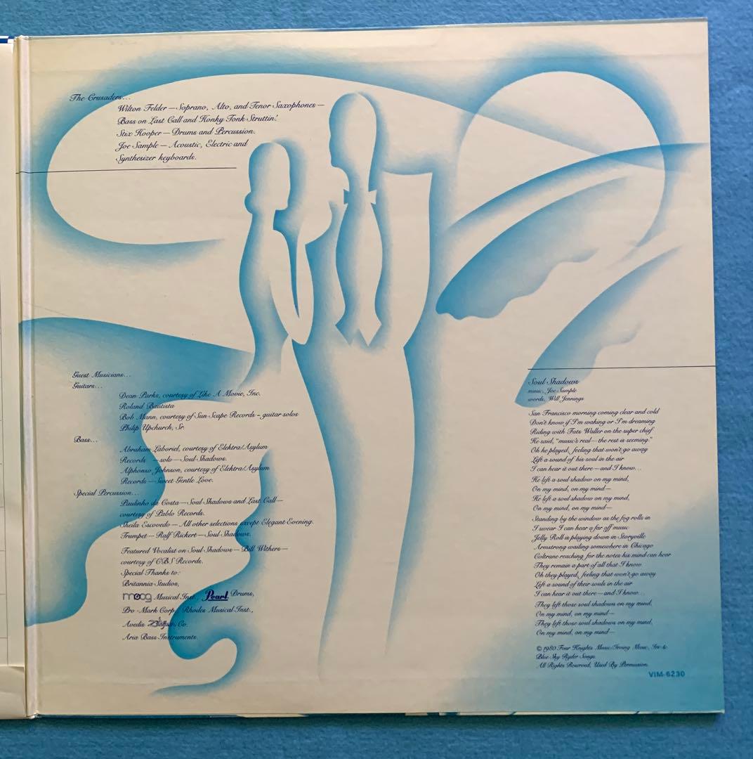 The Crusaders - Rhapsody And Blues LP Japan Original 1980 Fusion Jazz Vinyl