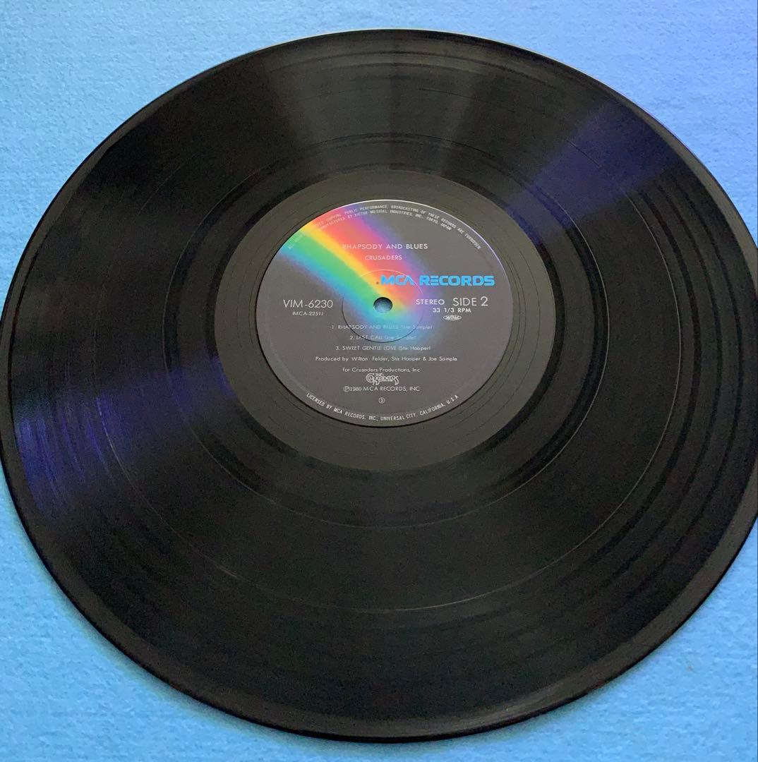 The Crusaders - Rhapsody And Blues LP Japan Original 1980 Fusion Jazz Vinyl