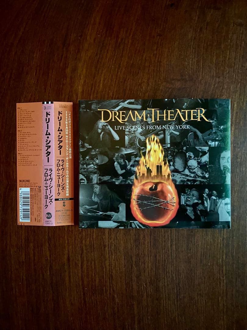Dream Theater - Live Scenes From New York 3CD Japan Press w/ OBI Limited Edition