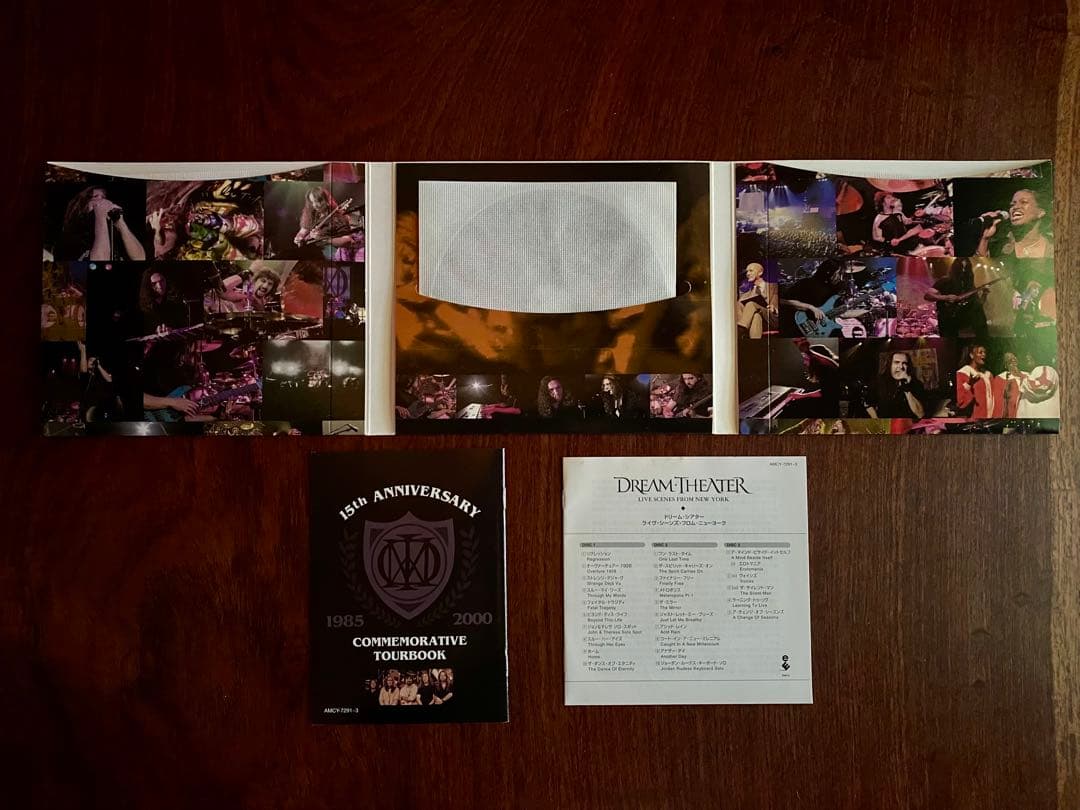 Dream Theater - Live Scenes From New York 3CD Japan Press w/ OBI Limited Edition