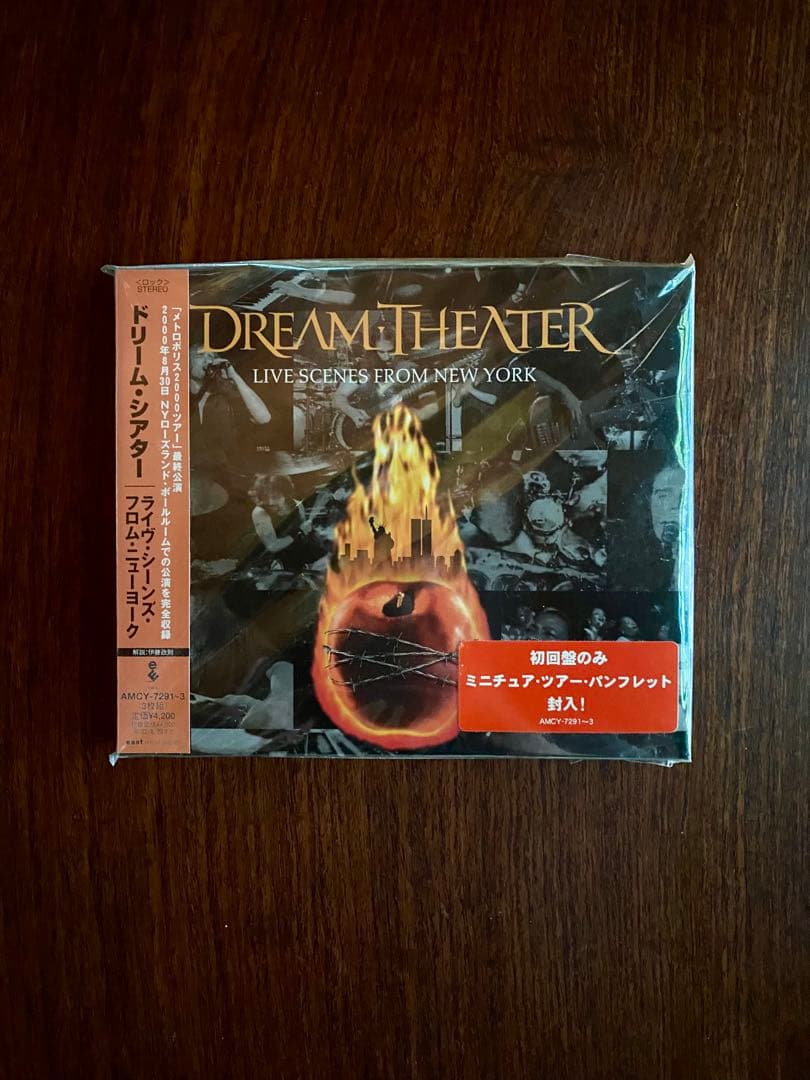 Dream Theater - Live Scenes From New York 3CD Japan Press w/ OBI Limited Edition