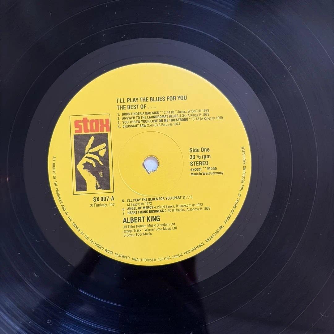 Albert King - The Best Of: I'll Play The Blues For You - Vinyl LP Stax Germany