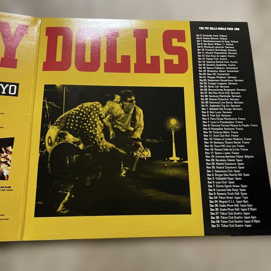 THE TOY DOLLS Twenty Tunes Live From Tokyo LP 1990 UK Punk Vinyl Record