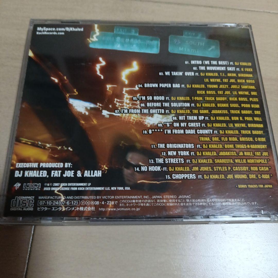 DJ Khaled We The Best Japan CD with OBI Strip Limited Bonus Tracks 2007