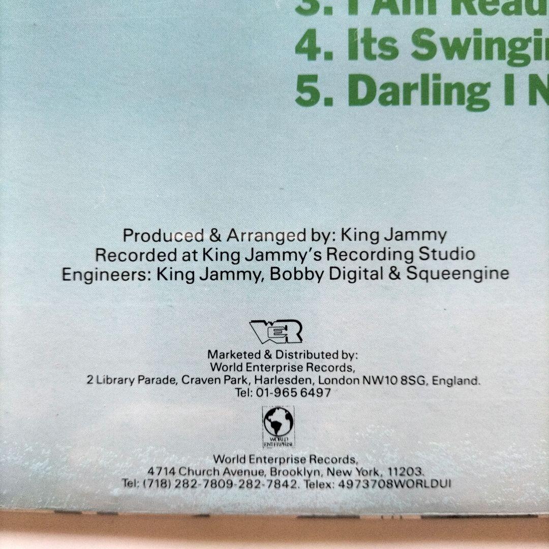 Johnny Clark Think About It Reggae LP 1988 Digital Roots Used | Japansoundstore
