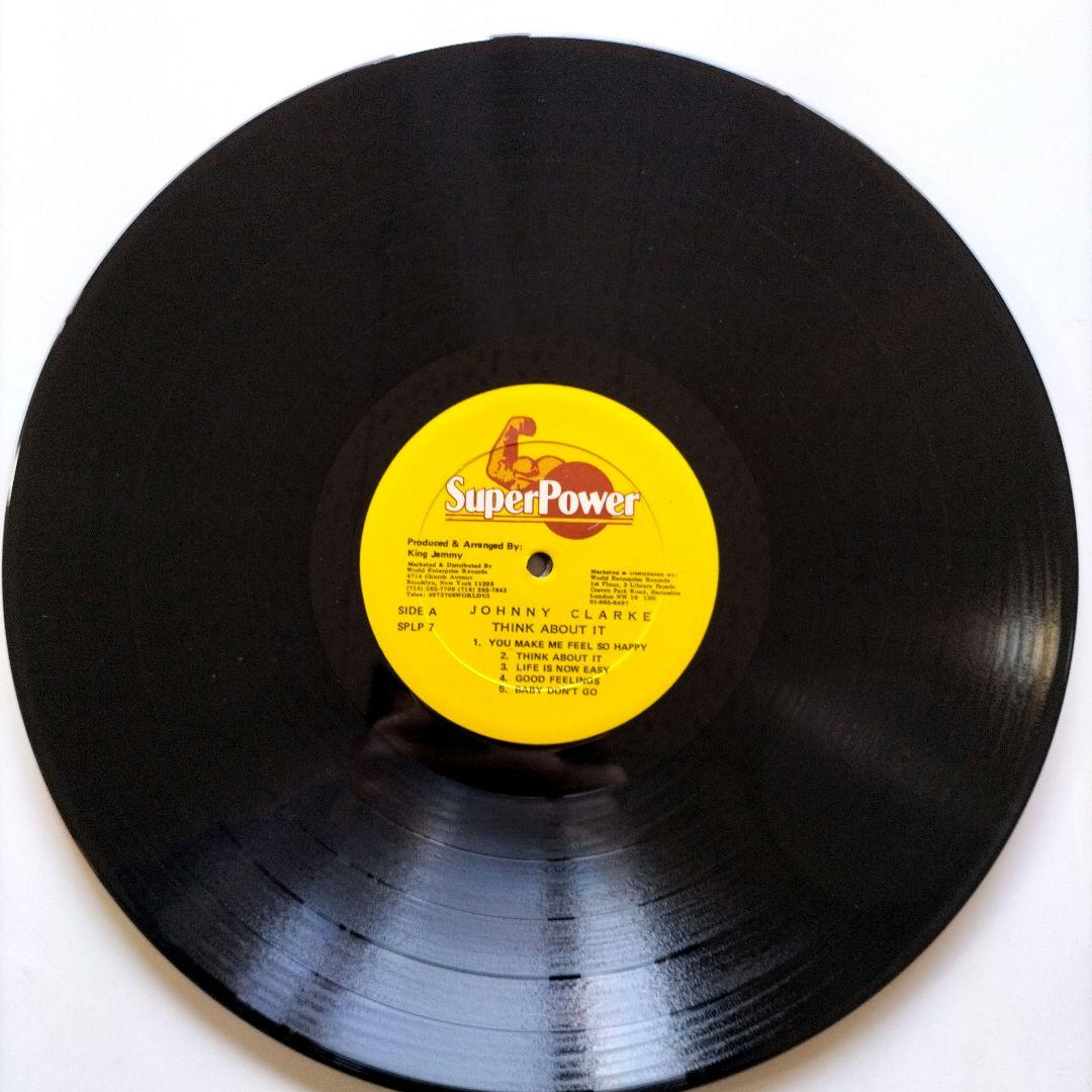 Johnny Clark Think About It Reggae LP 1988 Digital Roots Used | Japansoundstore