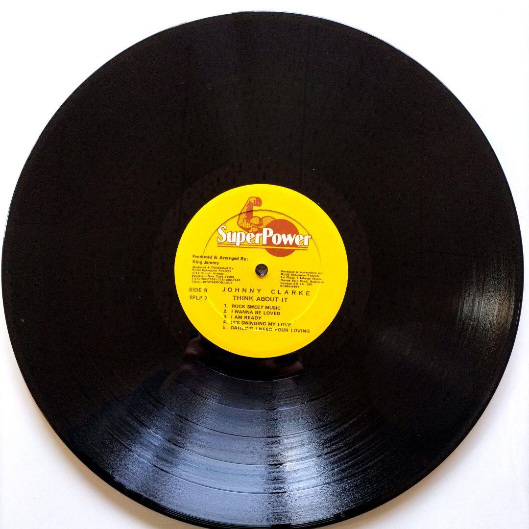 Johnny Clark Think About It Reggae LP 1988 Digital Roots Used | Japansoundstore