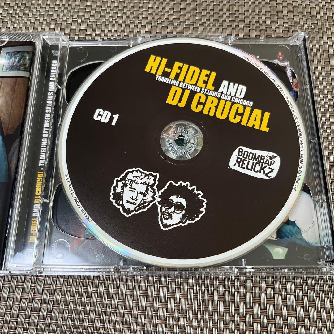 Hi-Fidel & DJ Crucial - Traveling Between St. Louis and Chicago 2CD Limited 2024