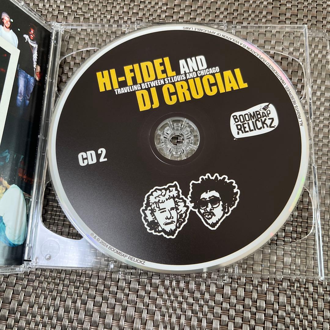 Hi-Fidel & DJ Crucial - Traveling Between St. Louis and Chicago 2CD Limited 2024