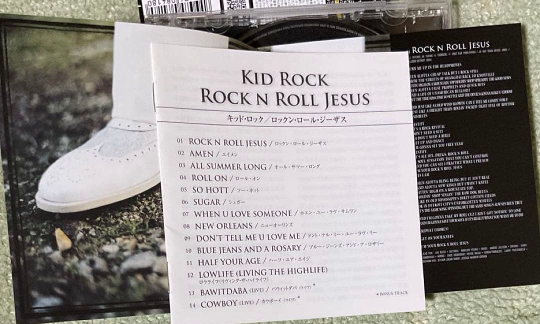 Kid Rock - Rock N Roll Jesus CD Japan Press with OBI Limited Edition 2007