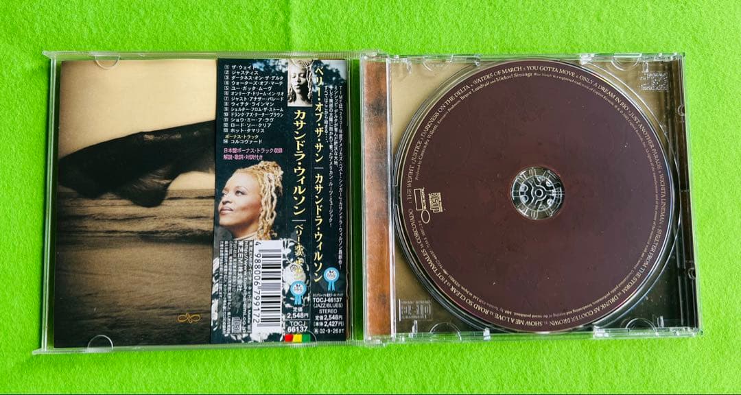 Cassandra Wilson - Belly of the Sun CD Japan Press with OBI Limited Bonus Track