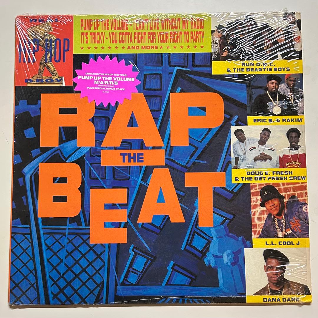 Various - Rap The Beat LP 1988 Compilation Beastie Boys Run-D.M.C. Eazy-E Hip Ho