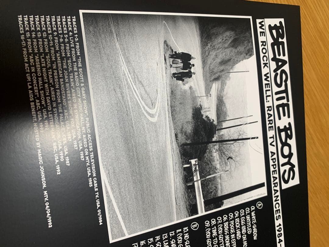 Beastie Boys We Rock Well Rare TV Appearances 1984-1992 LP Vinyl Record