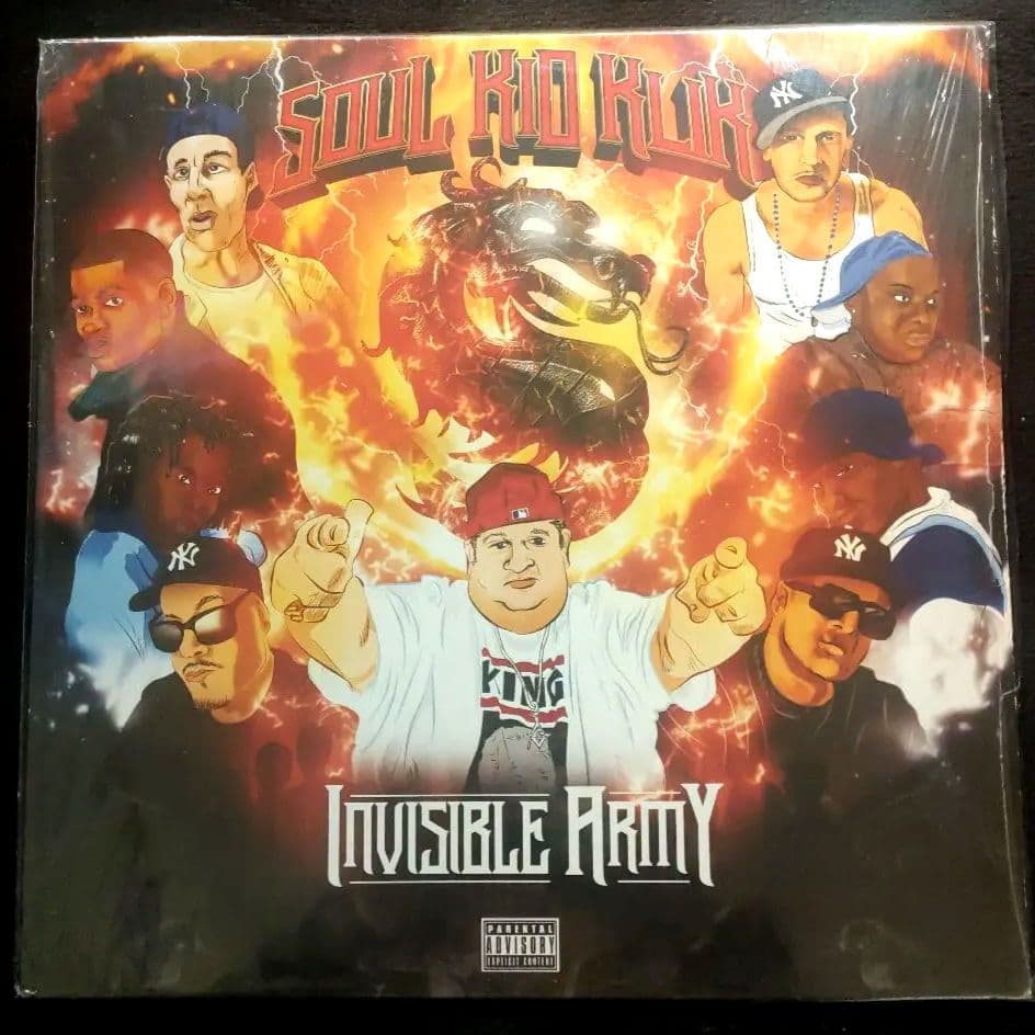 Soul Kid Klik - Invisible Army Vinyl LP 2018 Hip-Hop Enterprise HHE002 Undergrou
