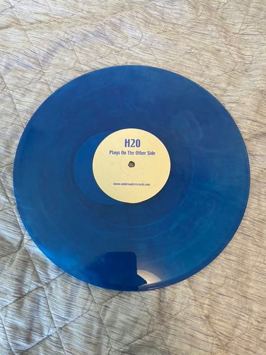 Darren Emerson - H2O 12" Blue Transparent Vinyl UK Progressive House Electronic