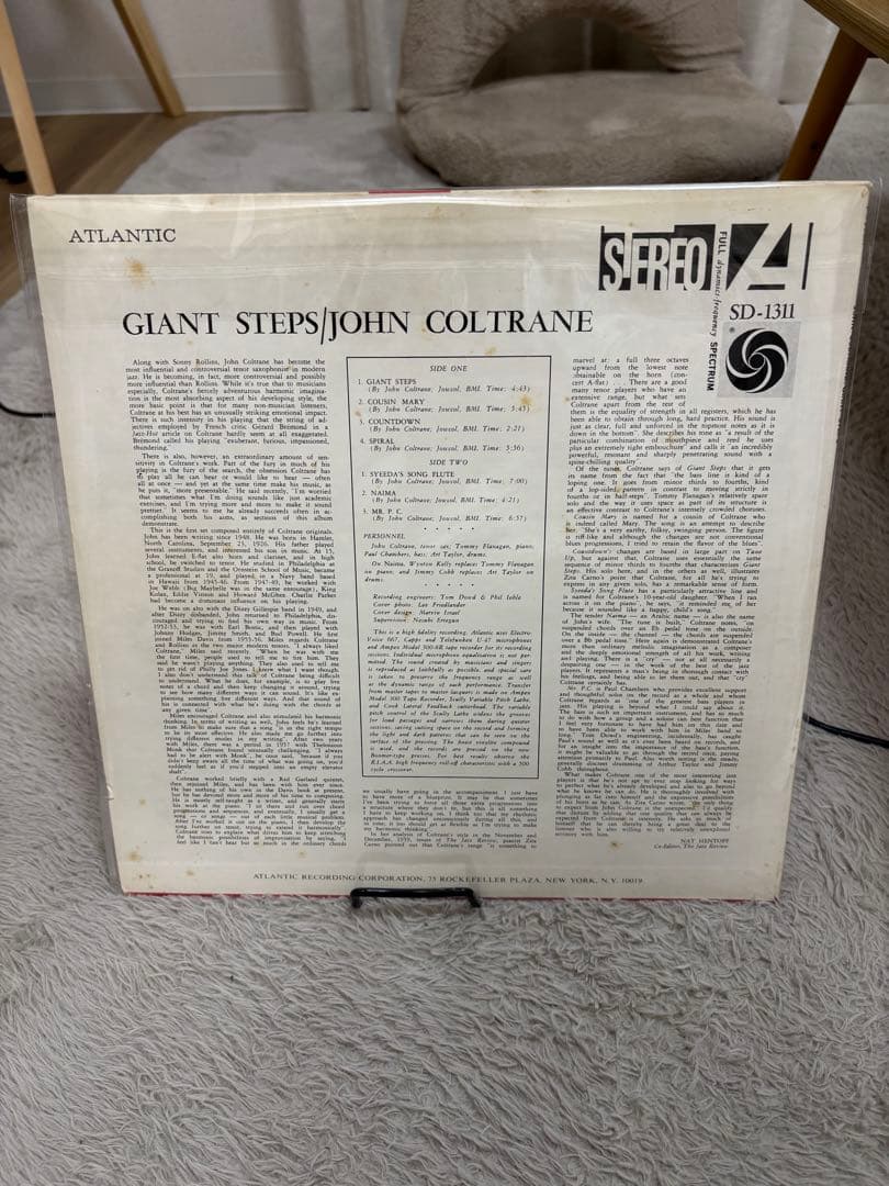 John Coltrane Giant Steps LP Stereo VG++ Jazz Record | Japansoundstore